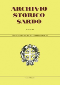 Archivio Storico Sardo - Volume n. XLII - Deputazione di Storia Patria per la Sardegna 