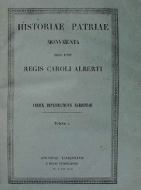 CODEX DIPLOMATICUS SARDINIAE - TOMO I