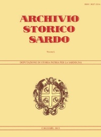 Archivio Storico Sardo - Volume n. L - Deputazione di Storia Patria per la Sardegna	