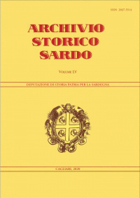 Archivio Storico Sardo - Volume n. LV - Deputazione di Storia Patria per la Sardegna